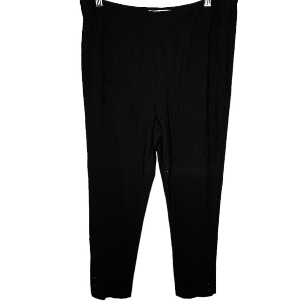Marisa Christina Black Ribbed Pants